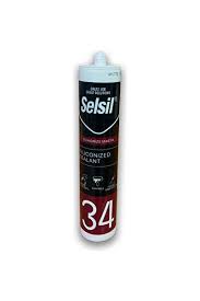 SELSİL SİLİKONİZE MASTİK 450G BEYAZ (BORDO DİZAYN)